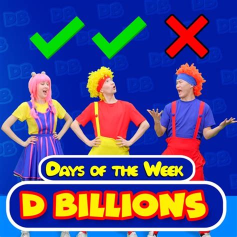 D Billions Days Of The Week Single Bandlink
