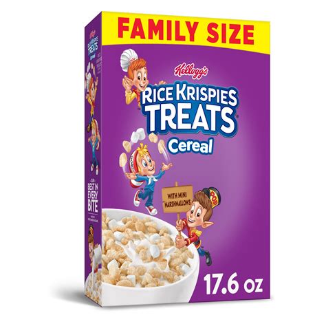 Kelloggs Rice Krispies Treats Breakfast Cereal Original With