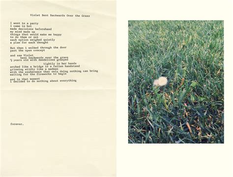 Lana Del Rey Gives Us A First Look At Her New Book Of Poetry Violet Bent Backwards Over The