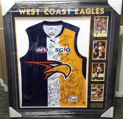 The leading west coast eagles store. West Coast Eagles 2015 team signed guernsey frame. (With ...