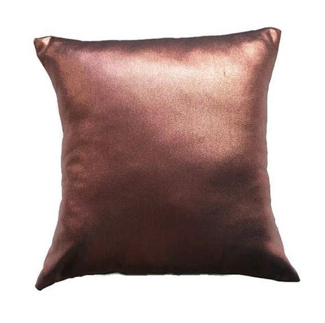 Rose Gold Pillow Cover 14 X 14 Inch Metallic Rose Gold Etsy Rose
