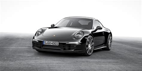 Porsche 911 Black Edition Coupe And Cabriolet 991 2016