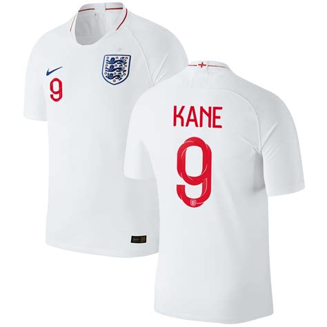 Harry Kane England National Team Nike 2018 Home Authentic Vapor Match