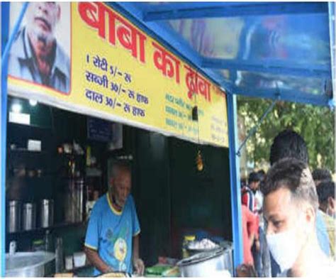 So due to covid 19 scenerio the local food stand vendors were unable to sell their items. Baba Ka Dhaba couple returns to old eatery as new ...
