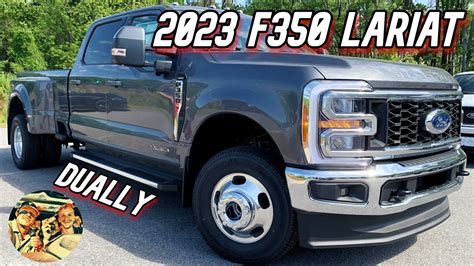 New And Improved 2023 Ford F350 Lariat Dually 67l Super Duty Truck
