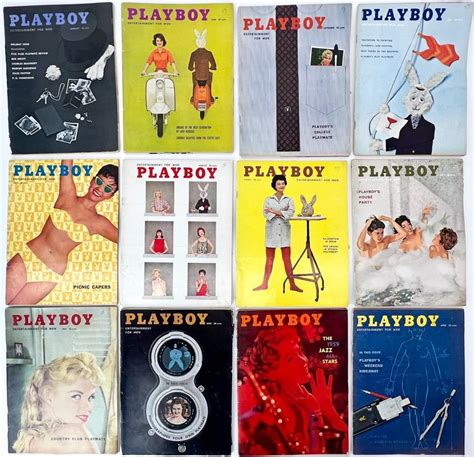 Lot Playboy Magazine Collection Approx