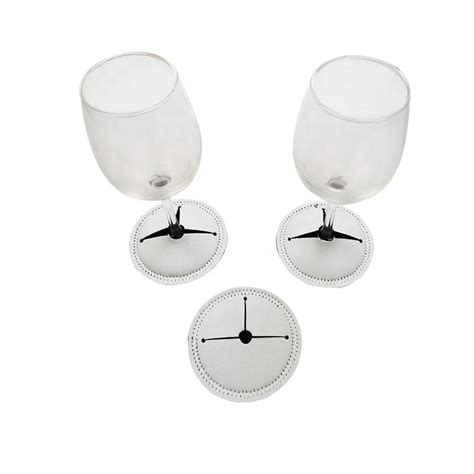 Sublimation Neoprene Wine Glass Coaster Bfdsupplies