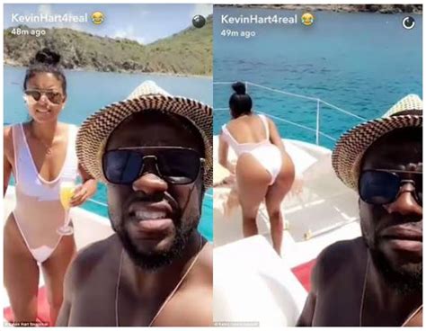 Kevin Hart And Eniko Parrish Shares Photos From Honeymoon In St Bart S