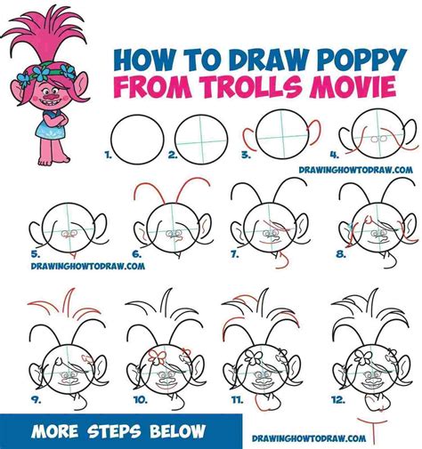 Disney Cartoon Characters Drawing Step By Step