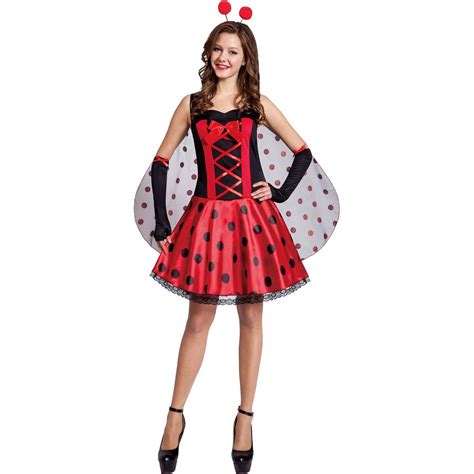 Ladybug Adult Halloween Dress Up Role Play Costume Walmart
