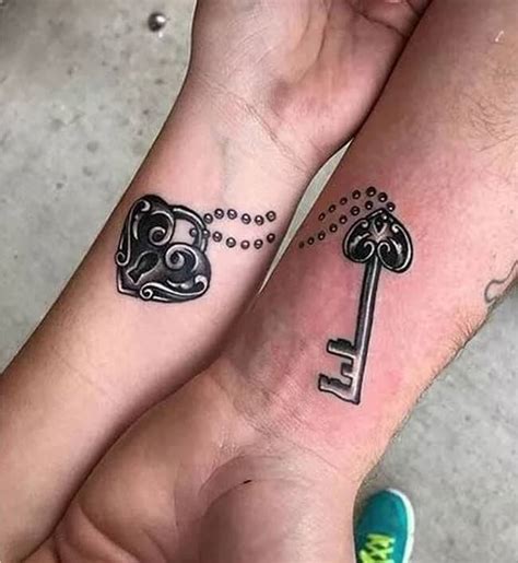 18 Cute Meaningful Matching Couple Tattoos To Express Love Topofstyle