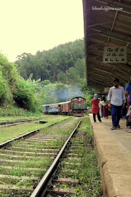 Sri Lanka Train Ride Into The Clouds Blissfulguro