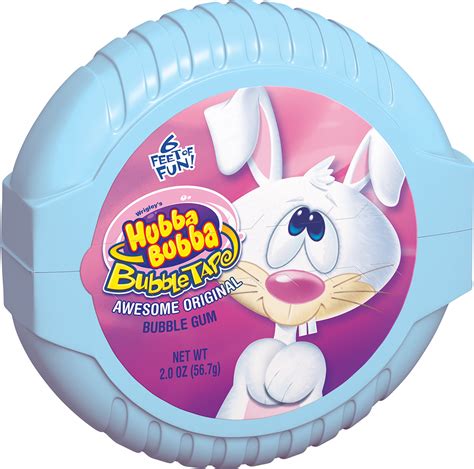 Hubba Bubba Original Bubble Easter Gum Tape Single Pack 2 Ounces