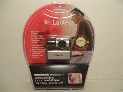 Labtec Notebook Webcam Usb Pc Camera Live Images Photos Messaging Brand New Laptop