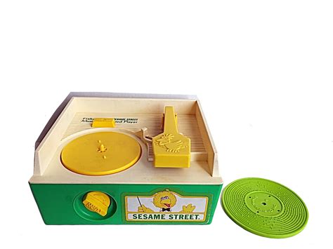 Vintage Sesame Street Fisher Price Record Player 80s Fisher Etsy