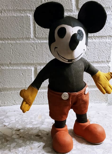1938 Mickey Mouse Doll Is An Early Entry In Disney Toy Market Todays Collectibles