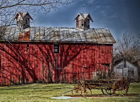 Old Red Barn Photograph By Boyd Alexander Fine Art America