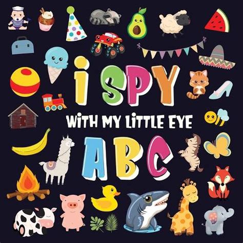 I Spy With My Little Eye Abc By Pamparam Kids Books English