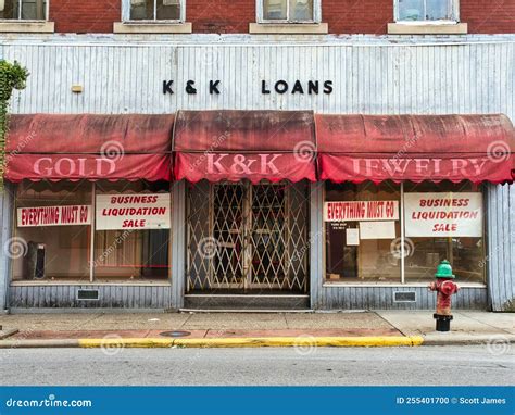 An Abandoned Pawn Shop In Clarksburg Wv Editorial Image Image Of Appalachian Virginia 255401700