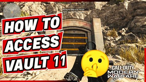 Warzone Easter Egg How To Access The Secret Bunker 11 Vault With The
