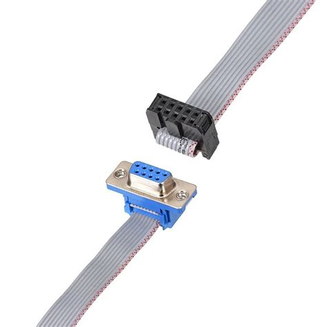Mini Vga 15 Pin Connector To Idc 12 Pin Terminal Strip Ribbon Cable