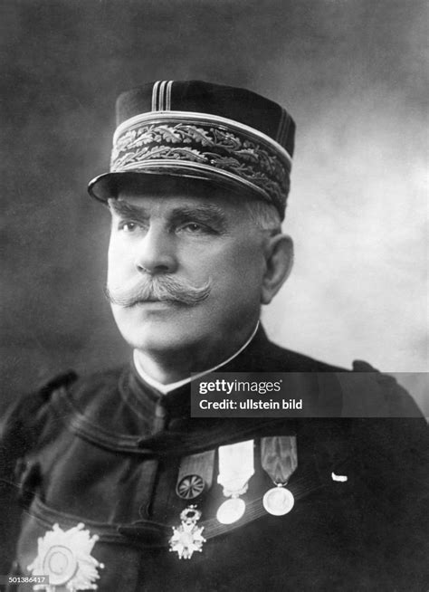 Joseph Jacques Cesaire Joffre French Army Officer Chief Of The News