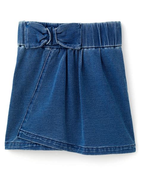 Guess Kids Girls Knit Denim Skirt Sizes 7 16 Bloomingdales