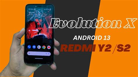 Evolution X Android Rom For Redmi Y S Youtube