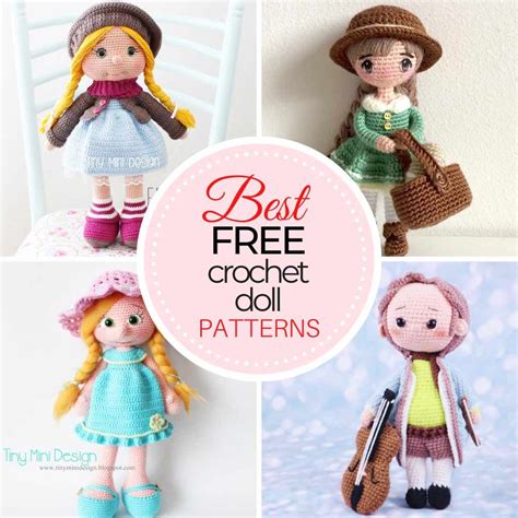 Free Crochet Doll Patterns 15 Of The Best Doll Amigurumi Free Pattern