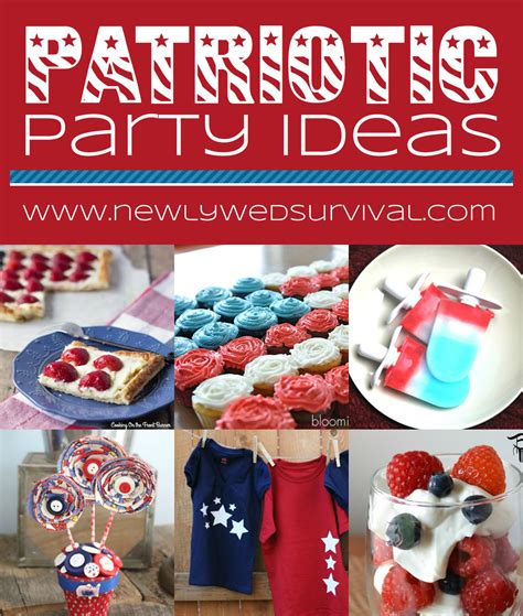 10 Patriotic Party Ideas Newlywed Survival