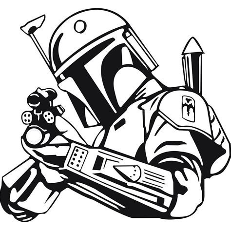 Image Result For Boba Fett Decal Star Wars Stencil Star Wars