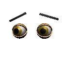Yeux avec des gifs qui bougent dans tous les sens