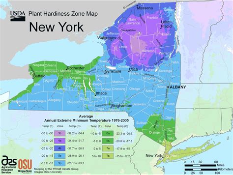 New York Plant Hardiness Zone Map Mapsofnet