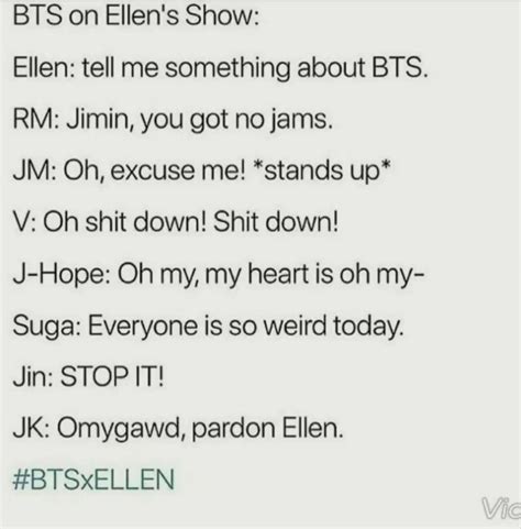 It's all about them furry babies it's a wonder if the world will ever turn the right way for us humans if there are no dogs to keep us sane and ready to face what life … BTS iconic lines 😄 | Bts memes, Bts funny, Kpop memes bts
