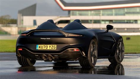 Aston Martin V12 Speedster Prototype Looks Sinister In Matte Black