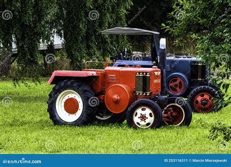 Vintage Polish Tractor Ursus C 45 In Choczewo Pomerania Poland