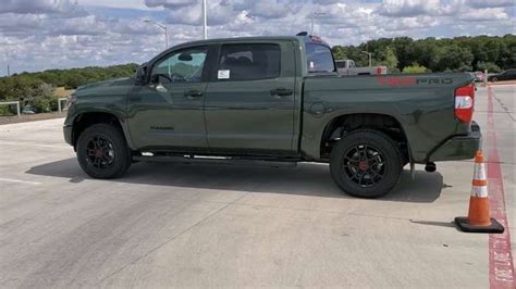 See All 2020 Toyota Army Green Trd Pro Models Together Including The