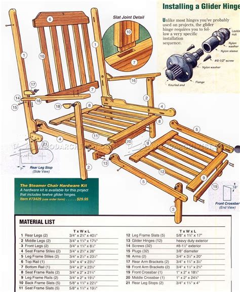Deck Chair Plans Outdoor Furniture Plans Deck Chairs Outdoor