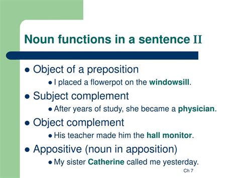 Jun 12, 2021 · in the sentence above, the noun clause what she had read is being used as the object of the preposition by. PPT - Nominals PowerPoint Presentation - ID:336598
