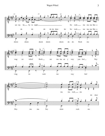 Wagon Wheel By Boby Dylan And Ketch Secor Digital Sheet Music For