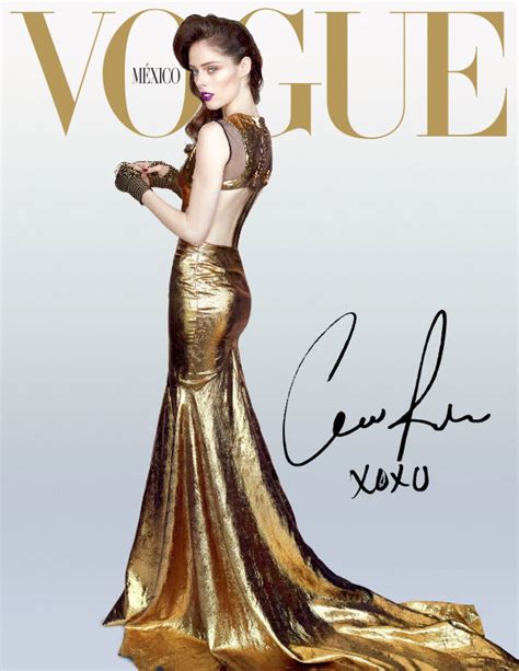 Coco Rocha Is Picturesque For The December Issue Of Vogue México
