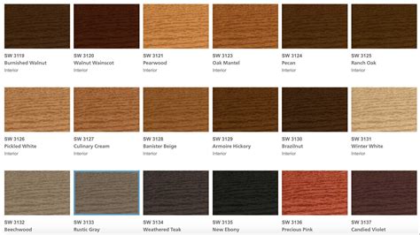 20 Exterior Stain Colors MAGZHOUSE