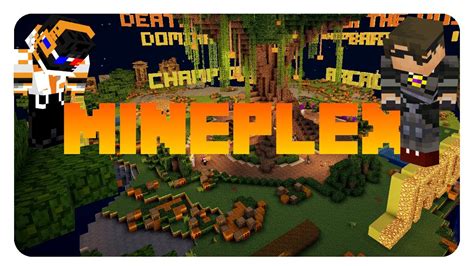 Lets Play Minecraft Mineplex Server Dragon Escapesurvival Youtube