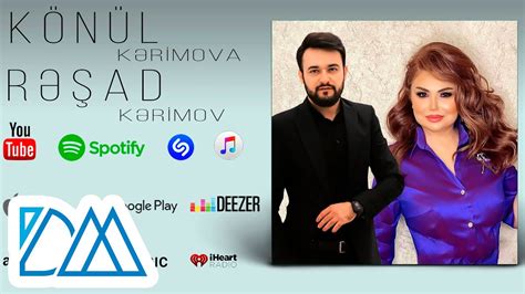 Konul Kerimova And Resad Kerimov Meni De Apar Official Audio Youtube