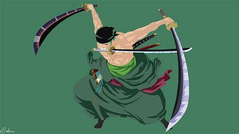 Roronoa Zoro One Piece Zoro Minimalist Full Hd Wallpaper Pxfuel