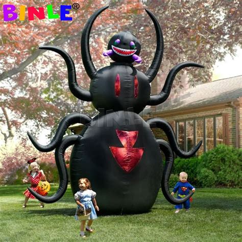 New Airblown Giant Inflatable Halloween Spider Halloween Party Yard