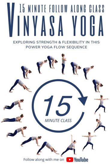 15 Minute Vinyasa Yoga Flow Sequence With Video Power Yoga Sequence