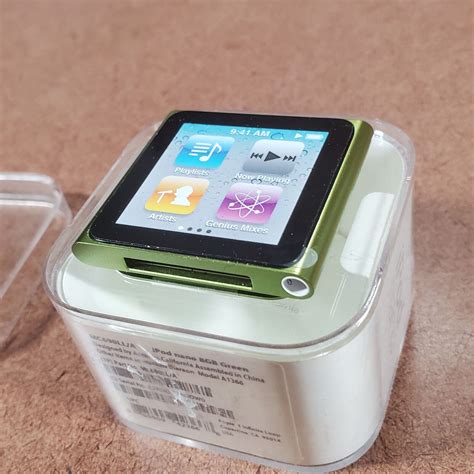 New Apple Ipod Nano 6th Generation 8gb A1366 Green Ebay