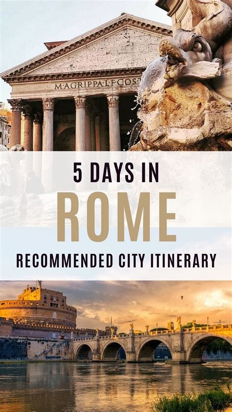 5 Days In Rome Complete Itinerary With Must See Sites And Hidden Gems