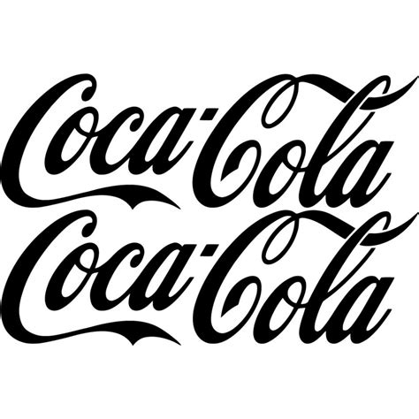 2x Coca Cola V2 Sticker Decal Decal Stickers Decalshouse